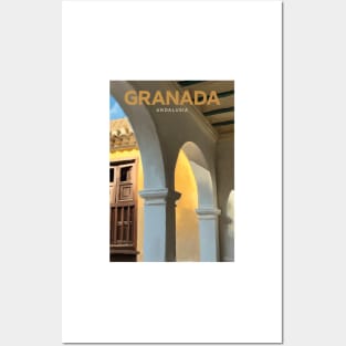 Granada Spain Posters and Art